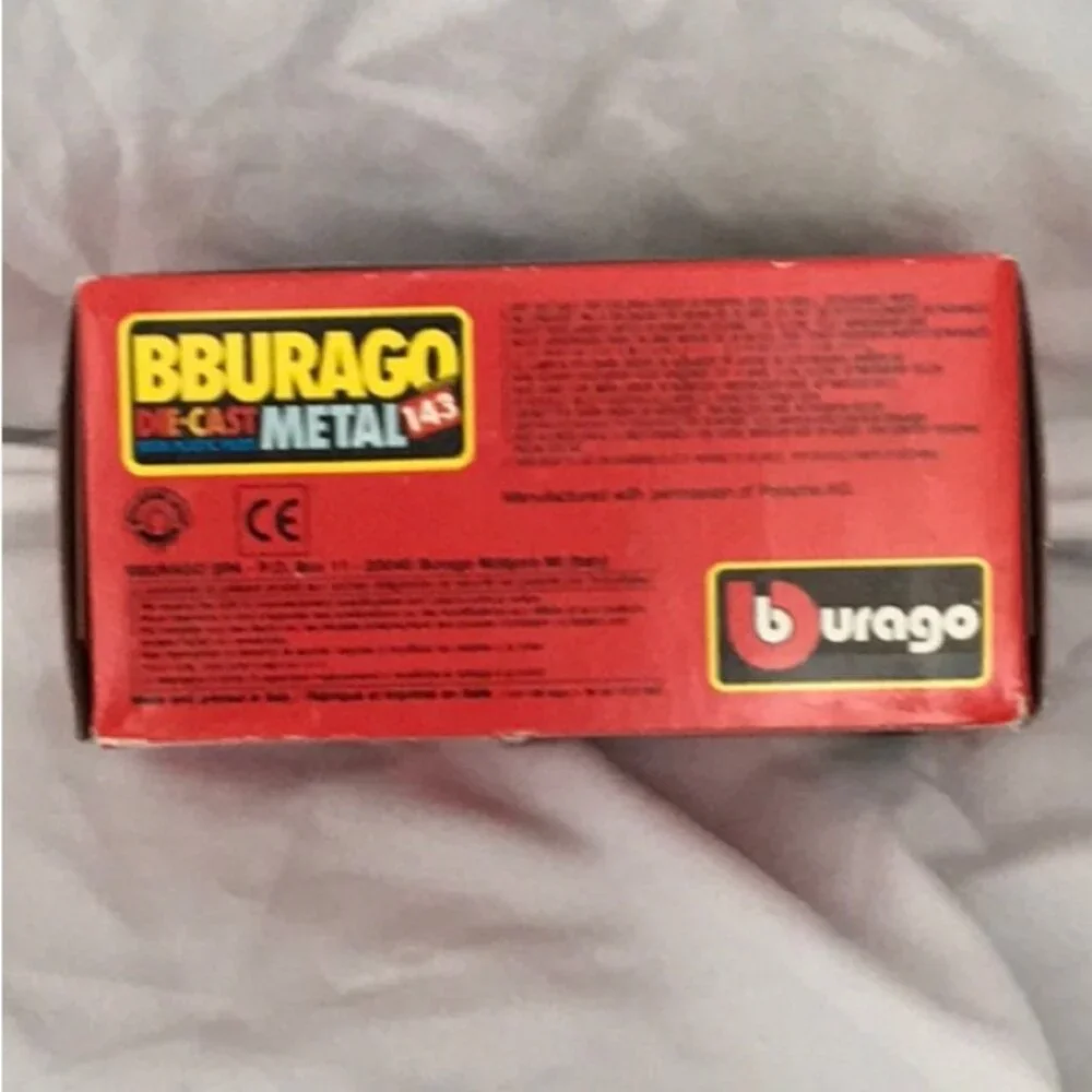 Bburago Porsche 924 Turbo 1:43 #94 ESSO Diecast With Box